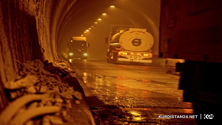 به‌ وێنه‌.. ڕۆژ دوای ڕۆژ تونێلی ده‌ربه‌ندیخان مه‌ترسیدارتر ده‌بێت